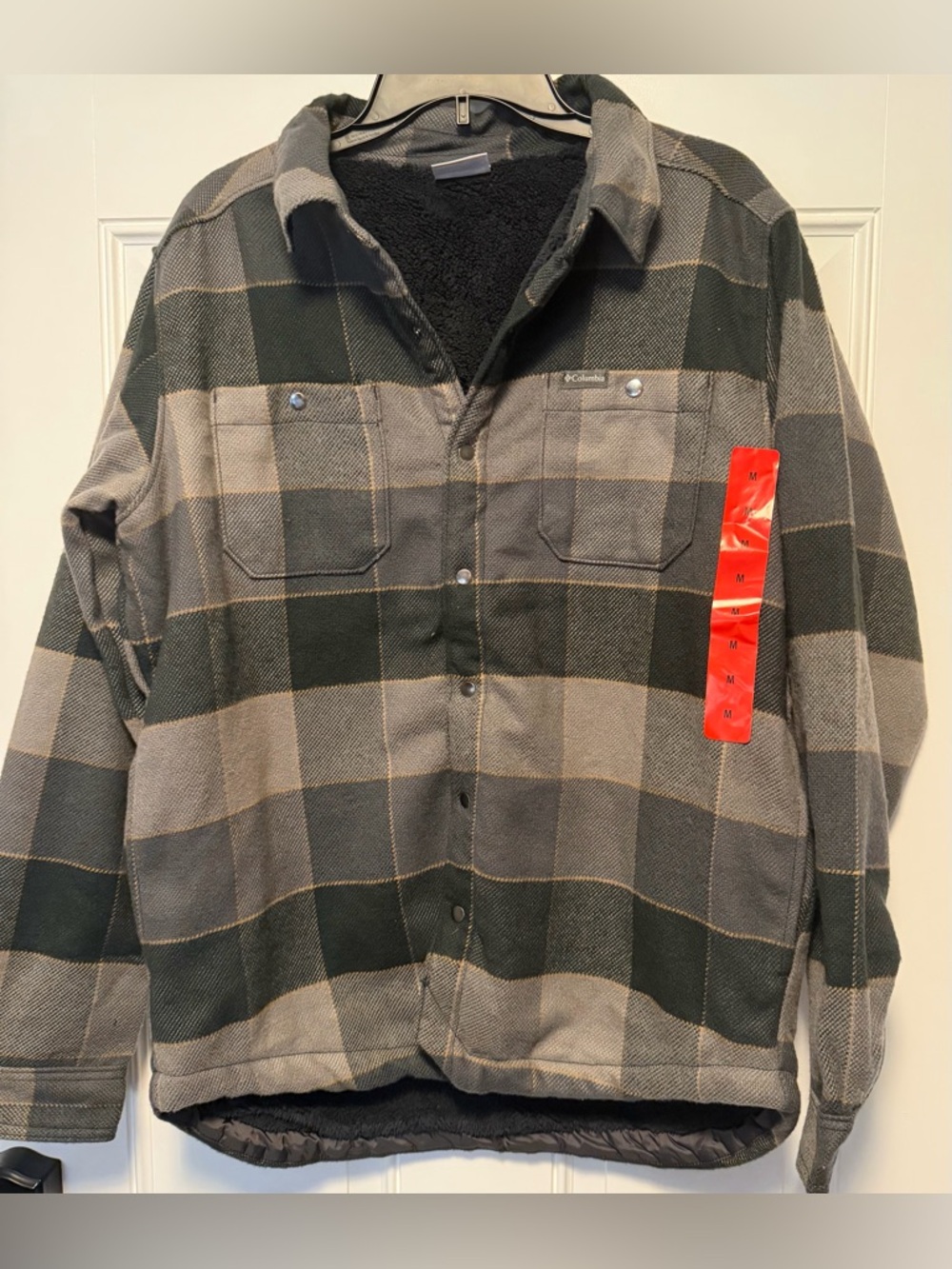 Columbia men’s medium shacket- nwot